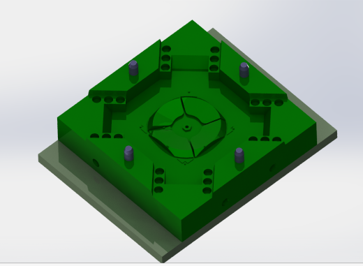 CPU风扇挡板模具缩略图